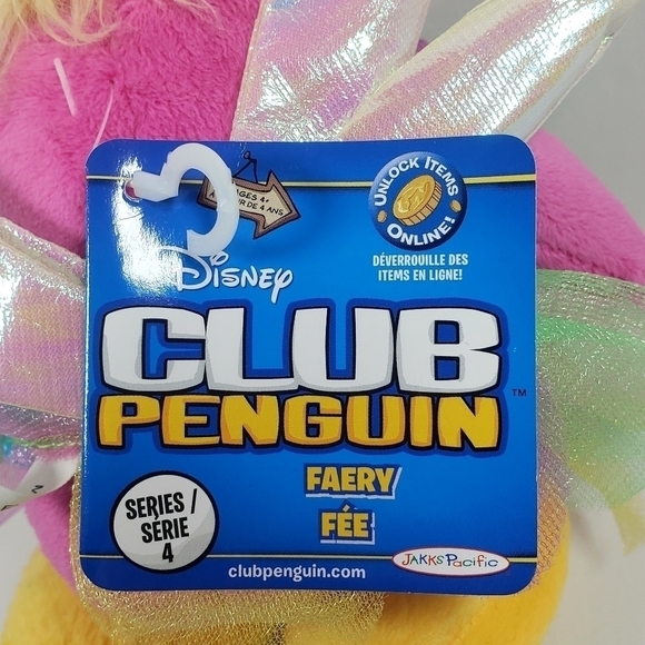 DISNEY Club Penguin Faery Fee Fairy Character Series 4 Jakks Pacific - Picture 5 of 6